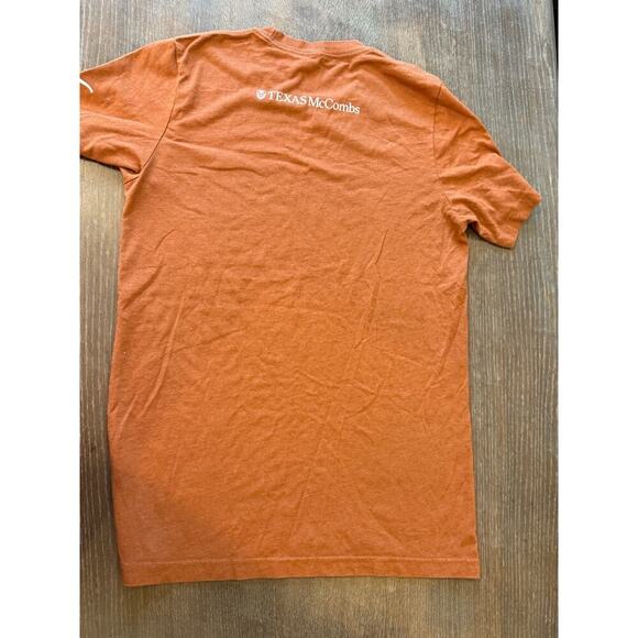 UNIVERSITY of TEXAS UT Longhorns McCombs School of Business Tee T-Shirt S - Picture 4 of 6